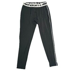 Under Armour Pants Mens XL Black Compression Gym Athletic Heat Gear